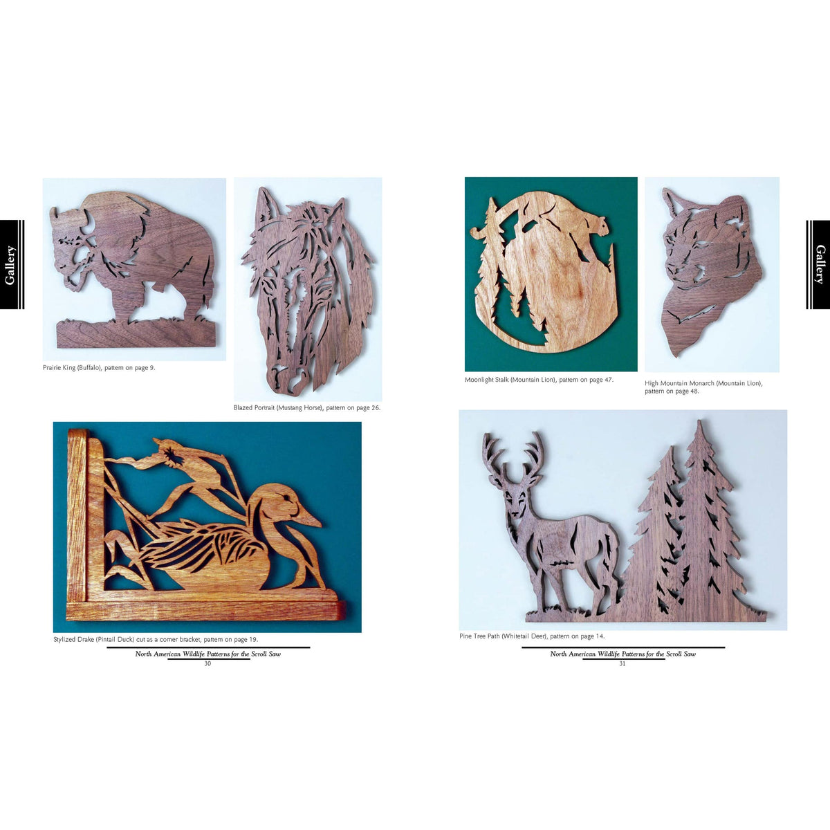 North American Wildlife Patterns for the Scroll Saw