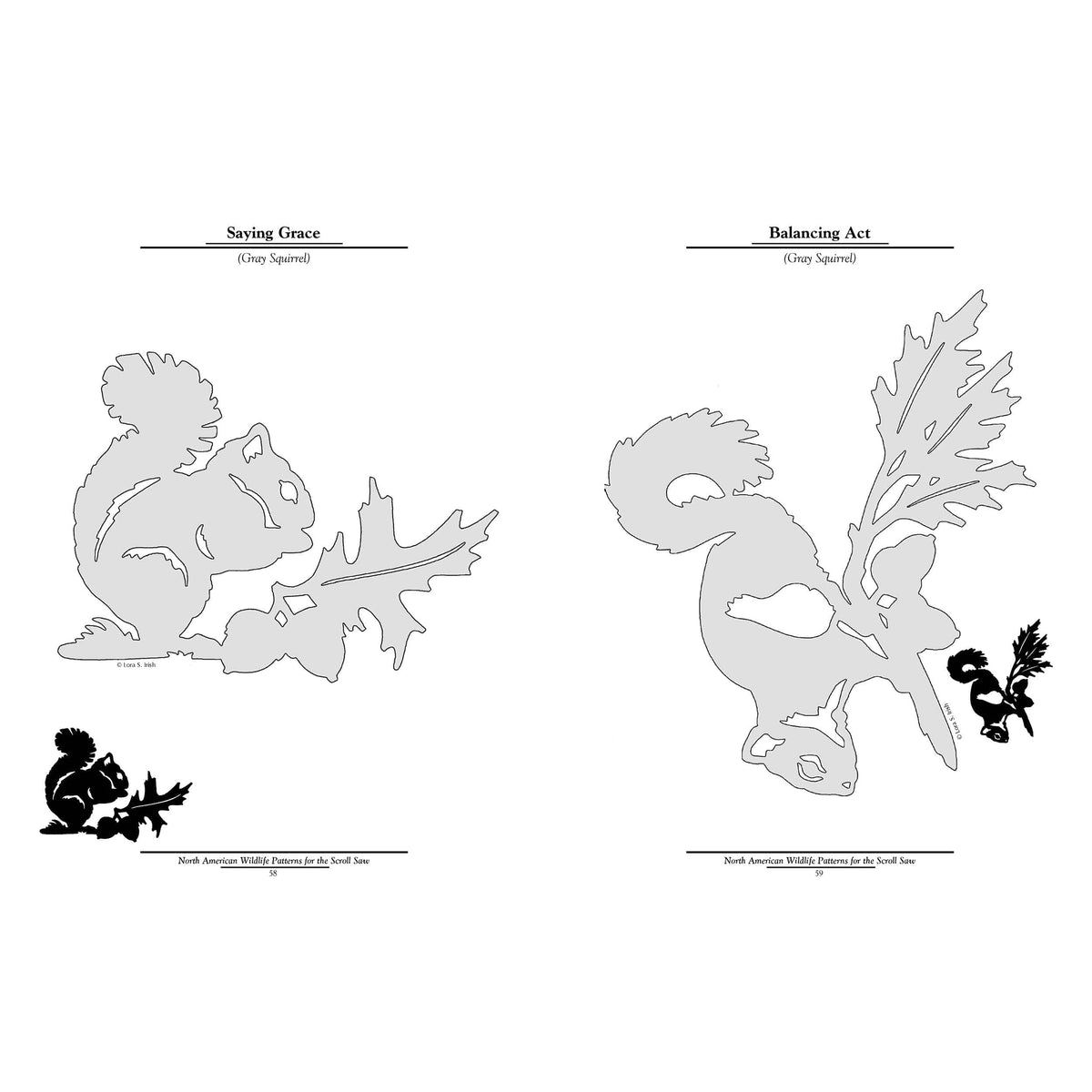 North American Wildlife Patterns for the Scroll Saw