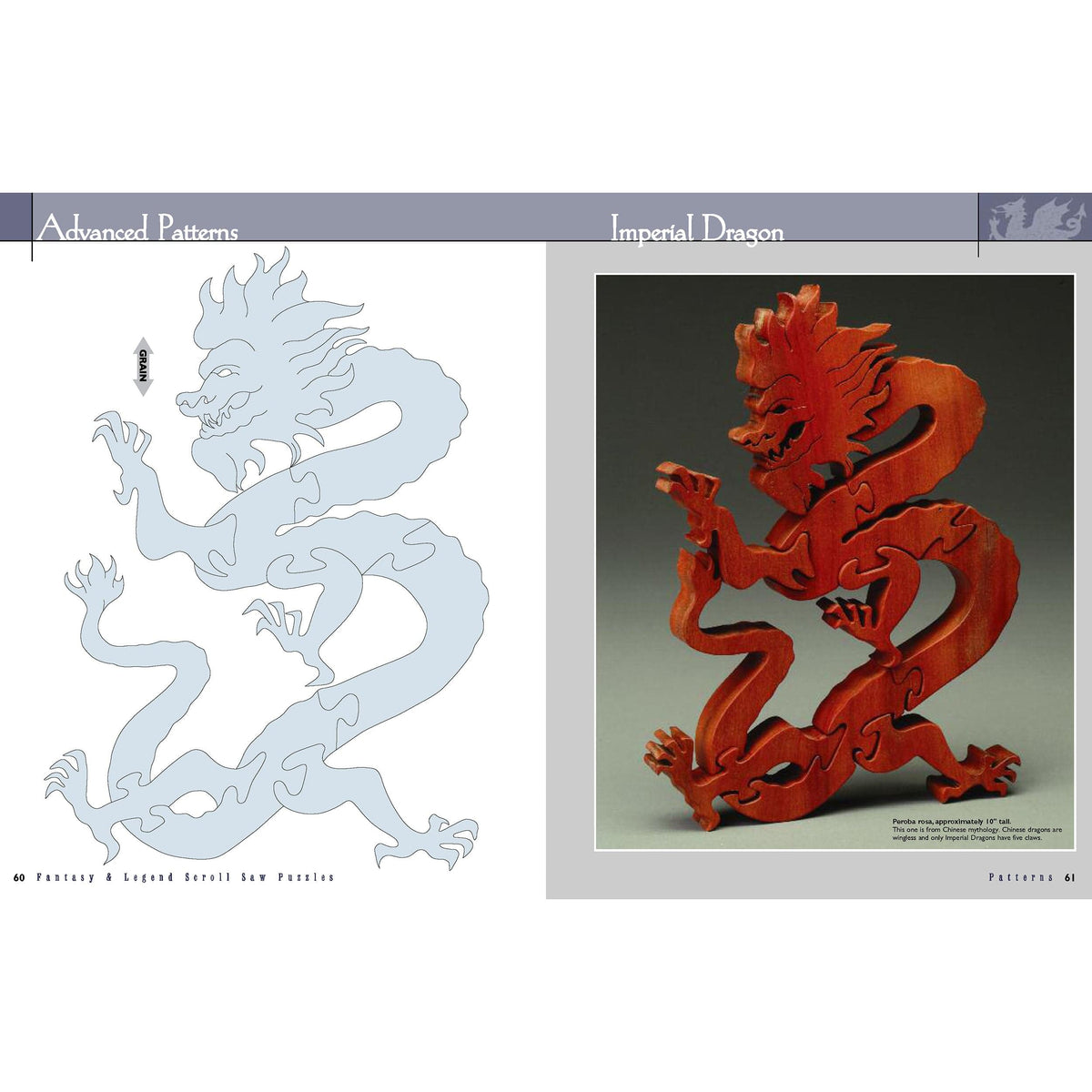 Fantasy and Legend Scroll Saw Puzzles