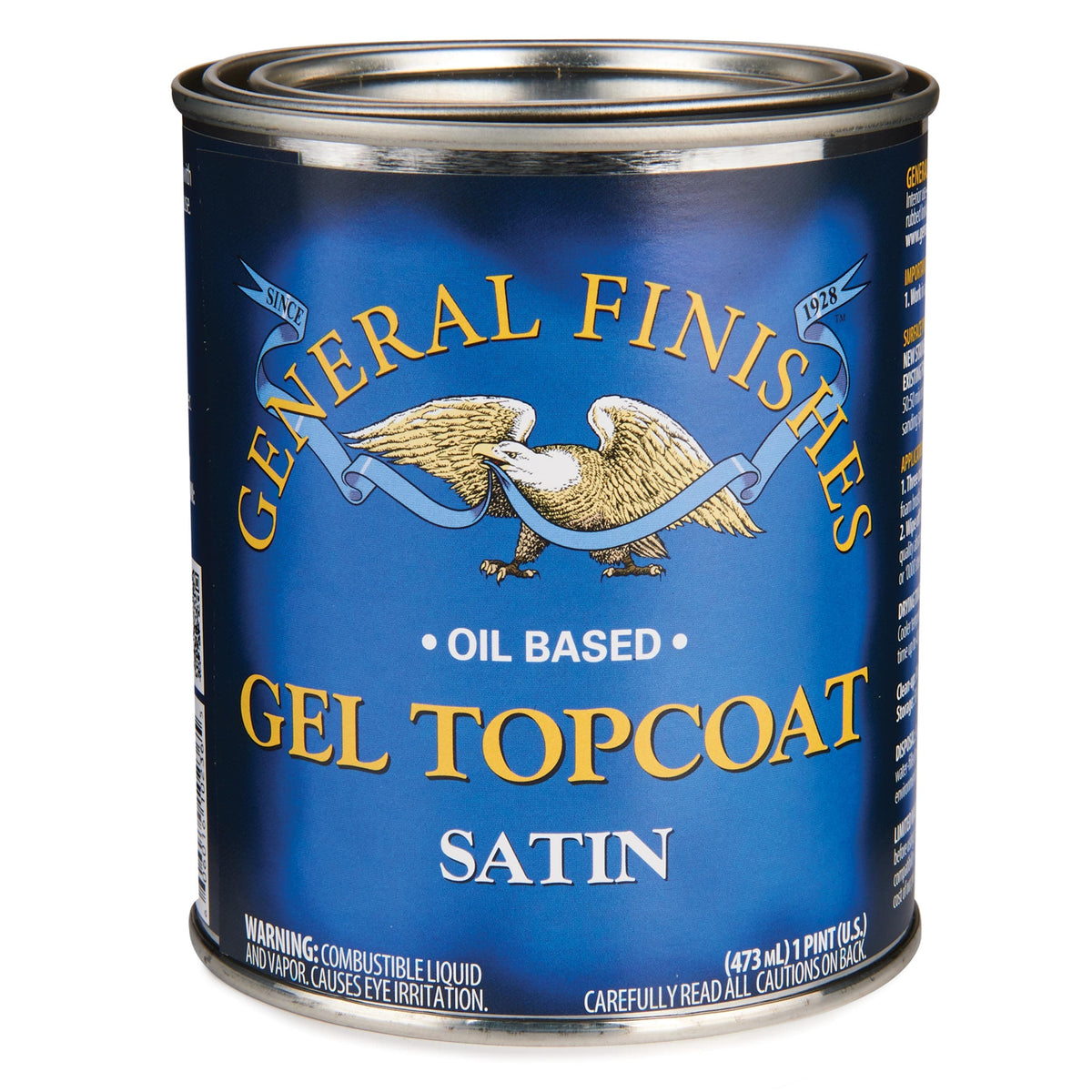 Gel Topcoat - Solvent Based - Satin