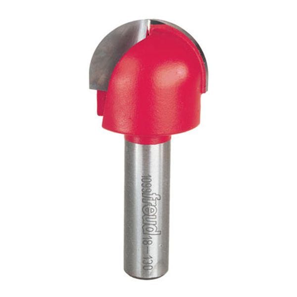 Round Nose Router Bit - 1/2" SH