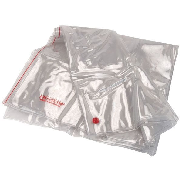 54" x 109" 20 Mil Poly Replacement Bag With CB-2 Closure Bar.