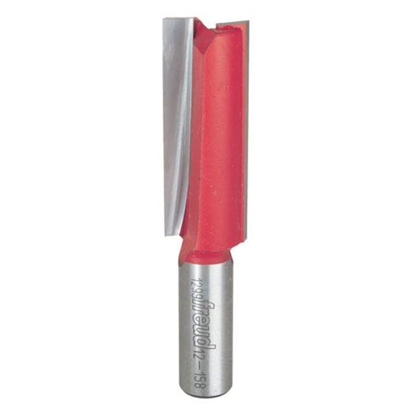Double Flute Straight Router Bit - 1/2" SH