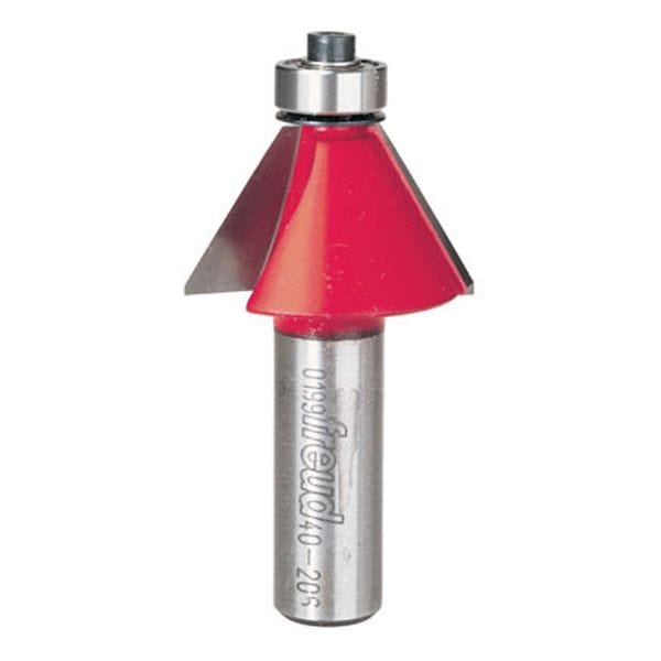 40-206 Chamfer Router Bit 30 Degree 1-3/4"CL 1/2"SH