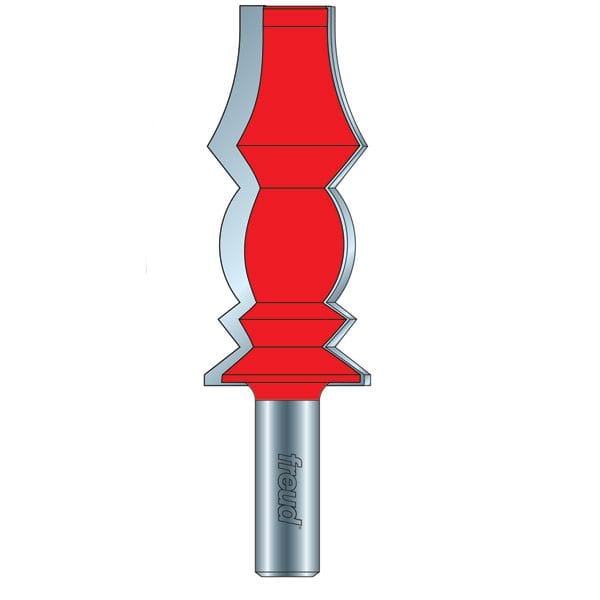 Wide Crown Molding Router Bit System - 1/2" SH
