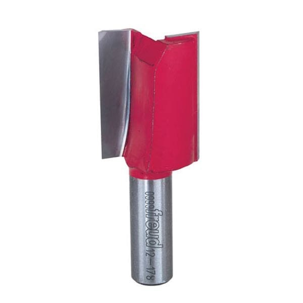 Double Flute Straight Router Bit - 1/2" SH
