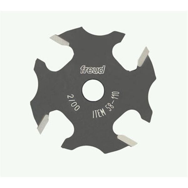 58-110 4-Wing Slotting Cutter Router Bit 3/16" CL
