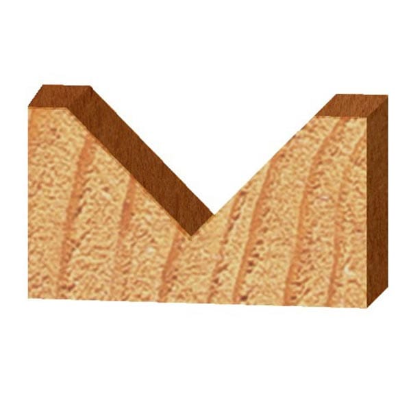 90 Degree V-Groove Router Bit