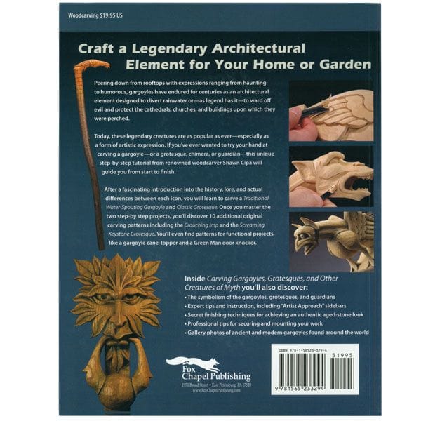 Carving Gargoyles, Grotesques and other Creatures of Myth