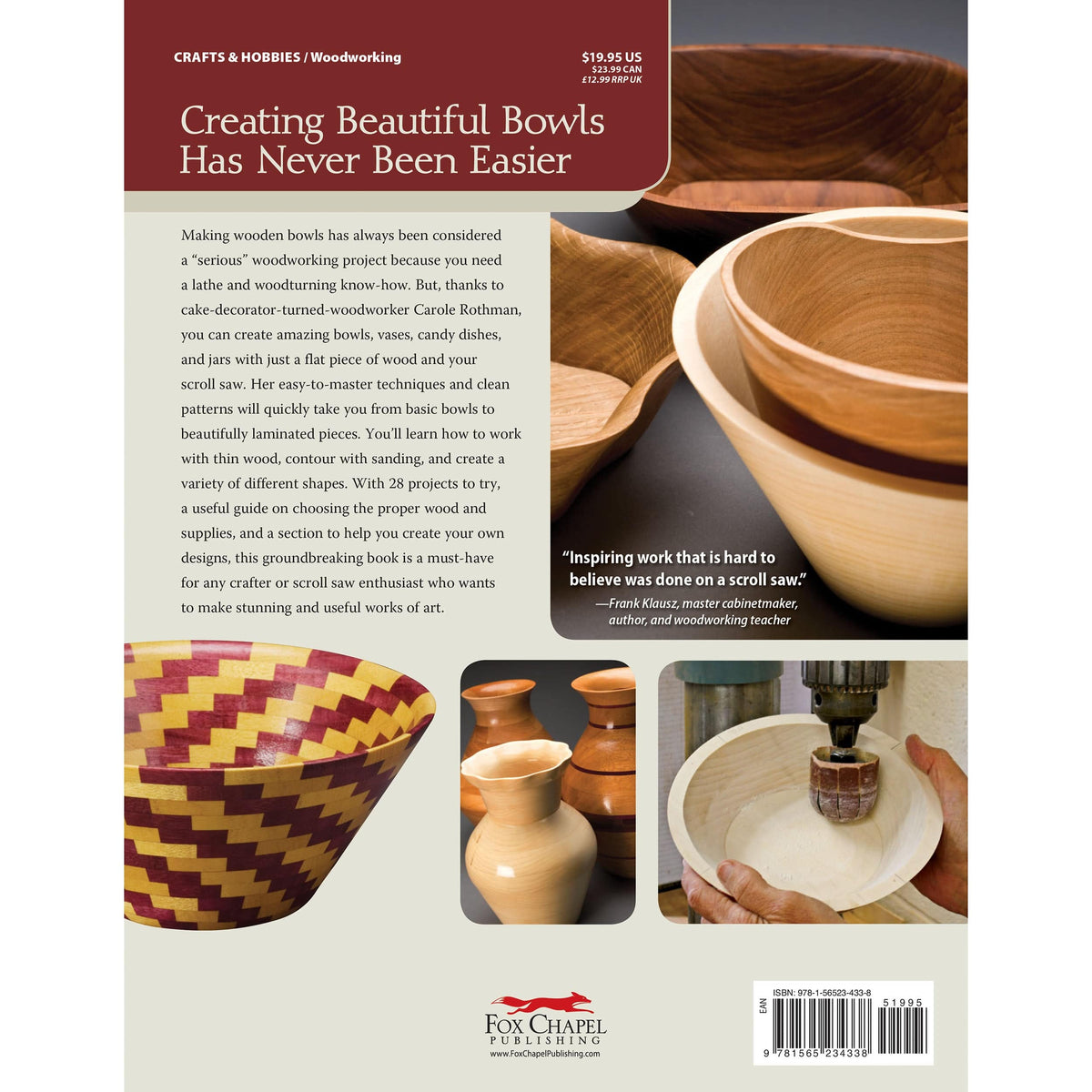 Wooden Bowls from Scroll Saw