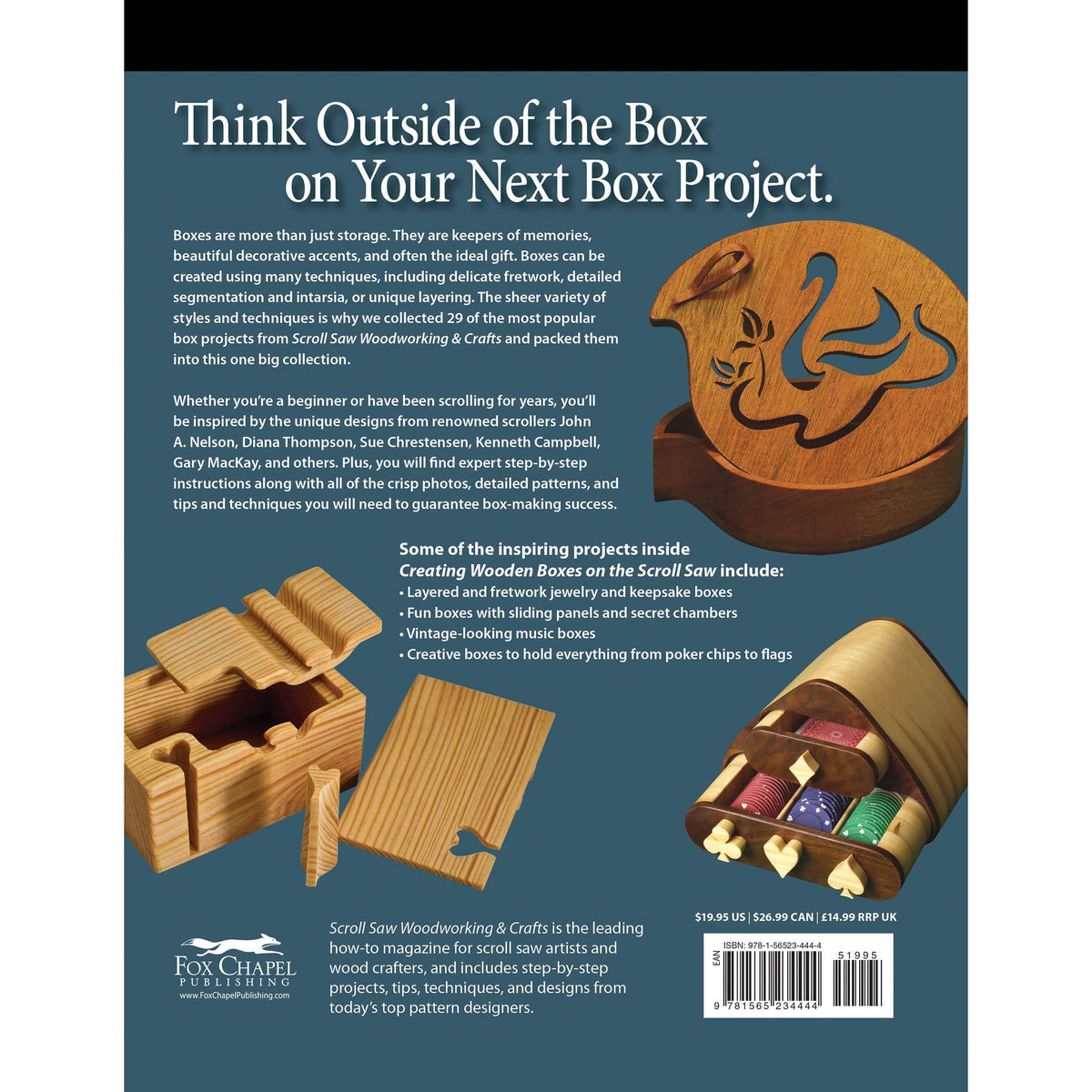 Creating Wooden Boxes on the Scroll Saw