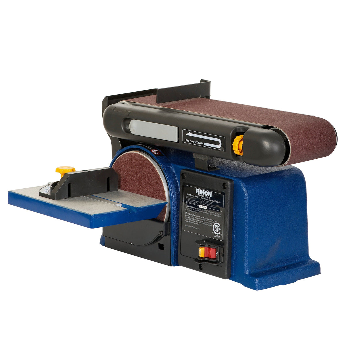 4" x 36" Belt / 6" Disc Sander - 1/2 HP