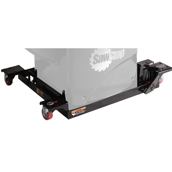 Industrial Cabinet Saw Mobile Base with PCS Conversion Kit