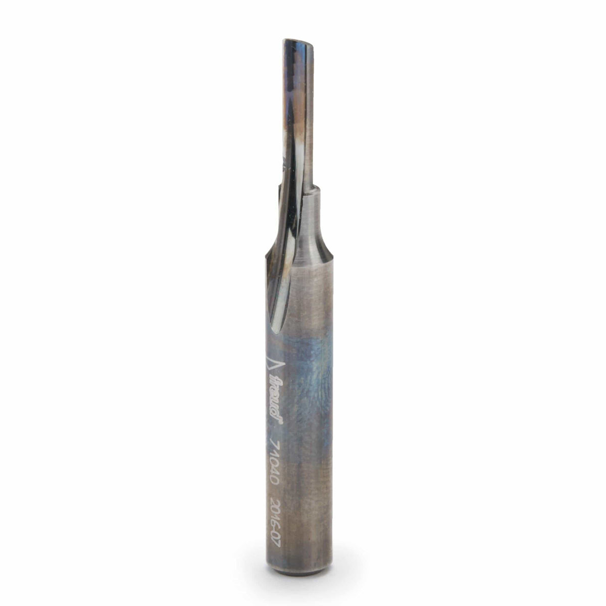 O-Flute Straight Router Bit - 1/4" SH