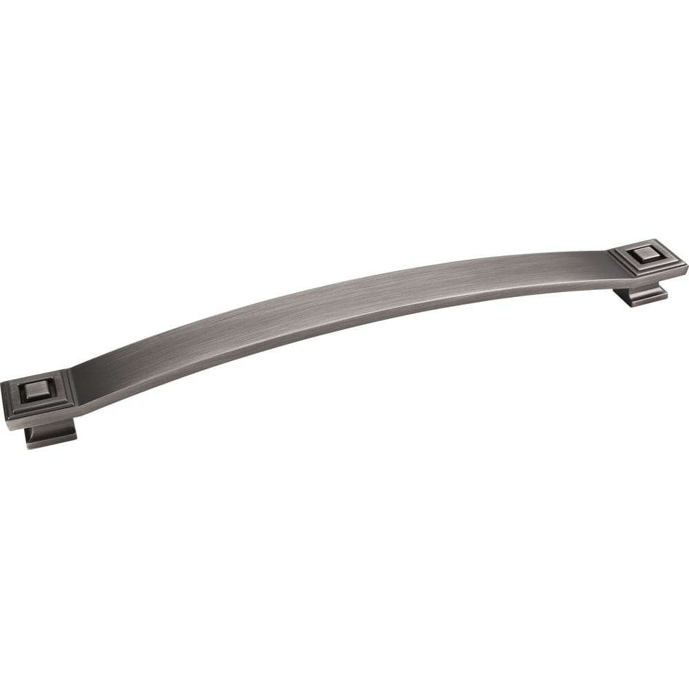 Delmar Appliance Handle, 12" C/C, Brushed Pewter