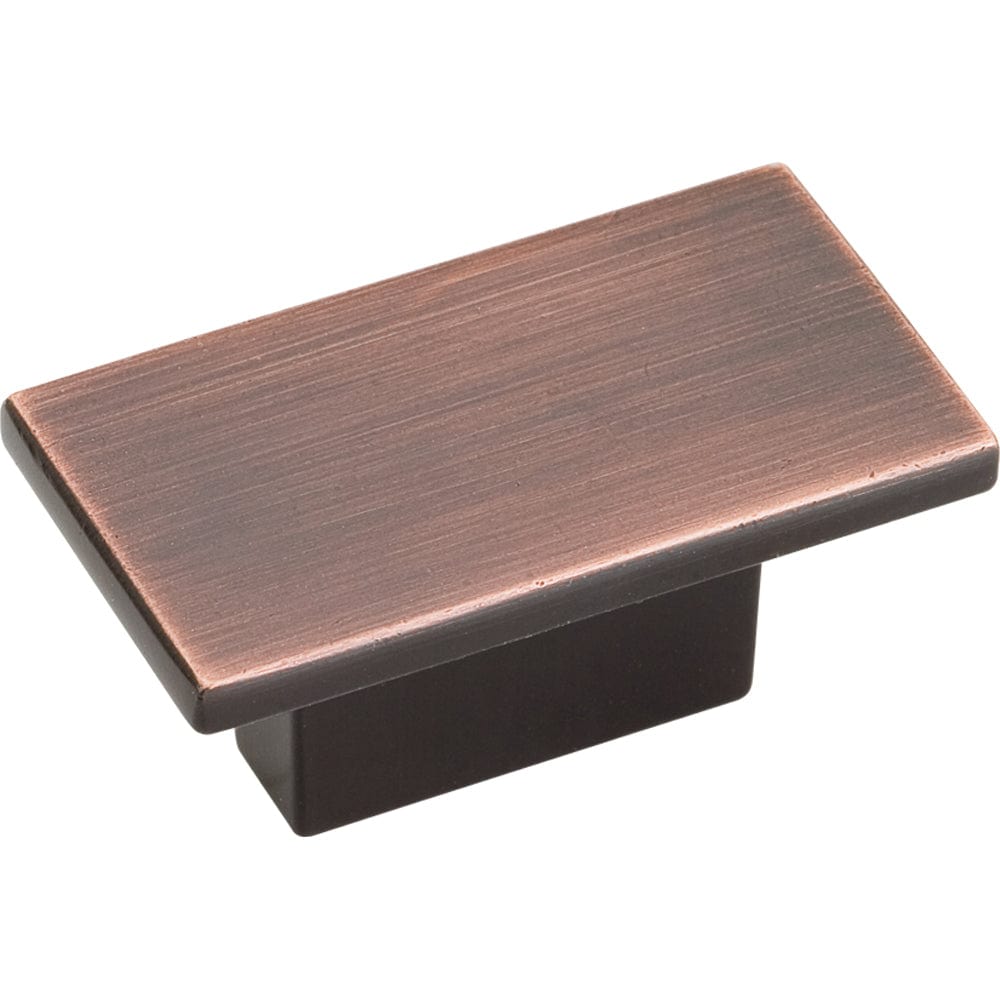 Mirada Knob, 1-9/16" O.L.,, Brushed Oil Rubbed Bronze