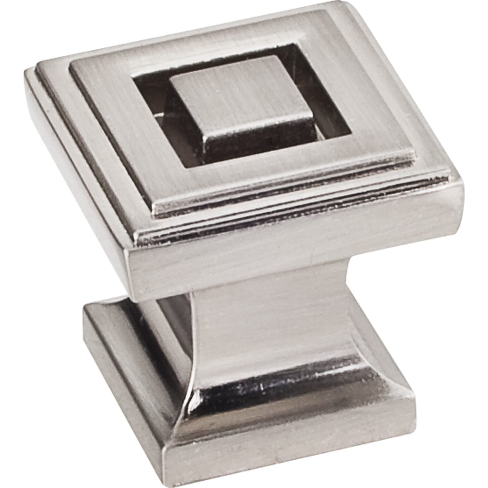 Delmar Knob 1" O.L., Satin Nickel