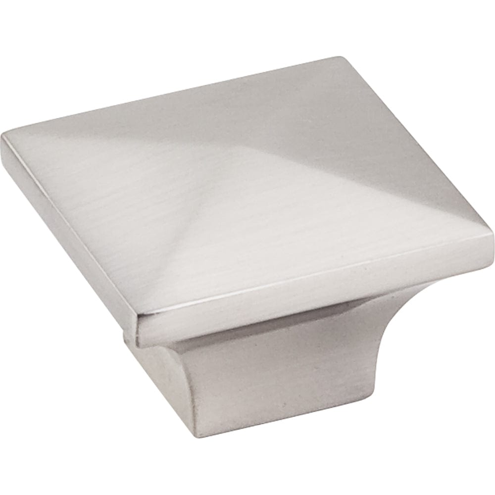 Cairo Knob, 1-1/4" O.L., Satin Nickel