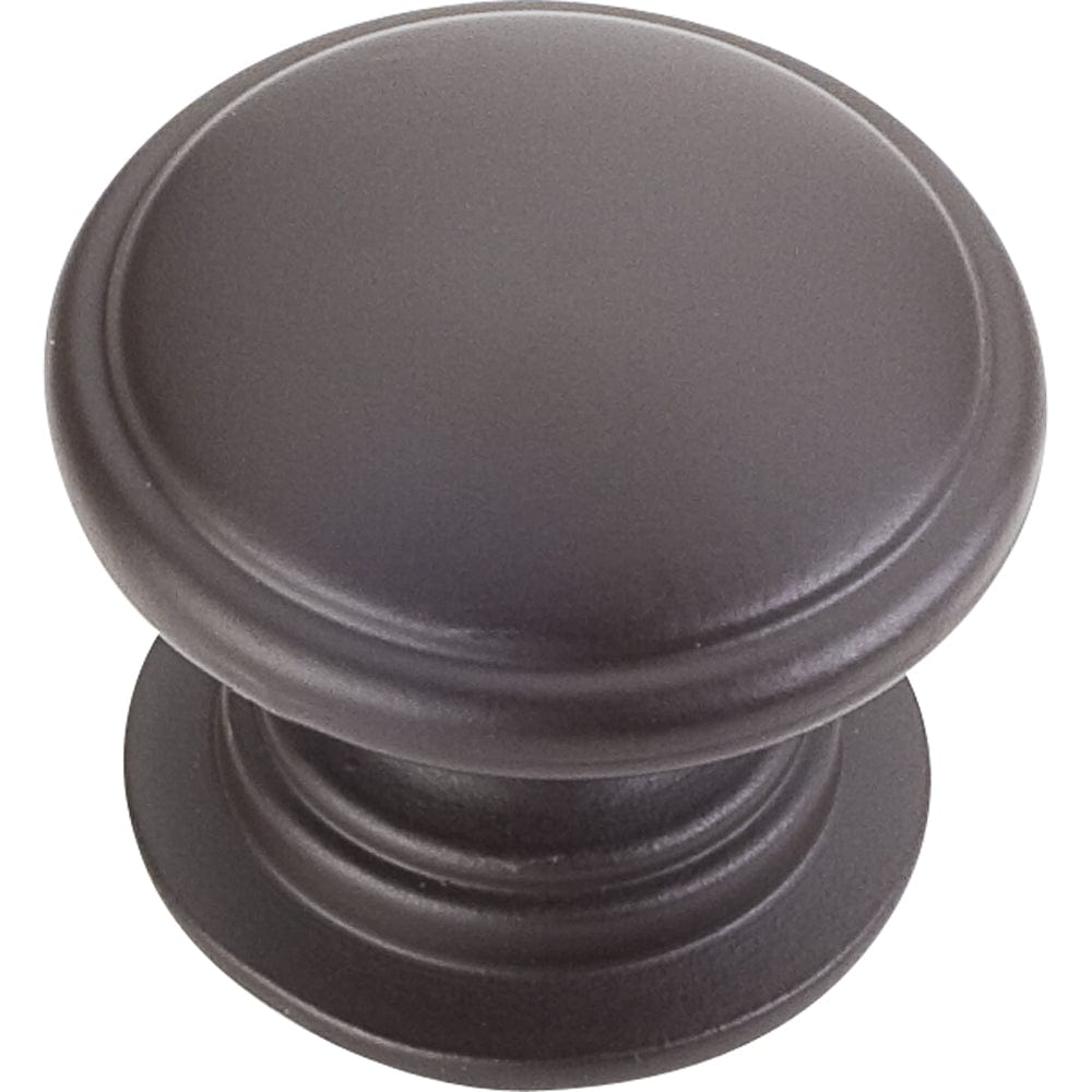 Durham Knob, 1-1/4" Dia.,  Dark Bronze