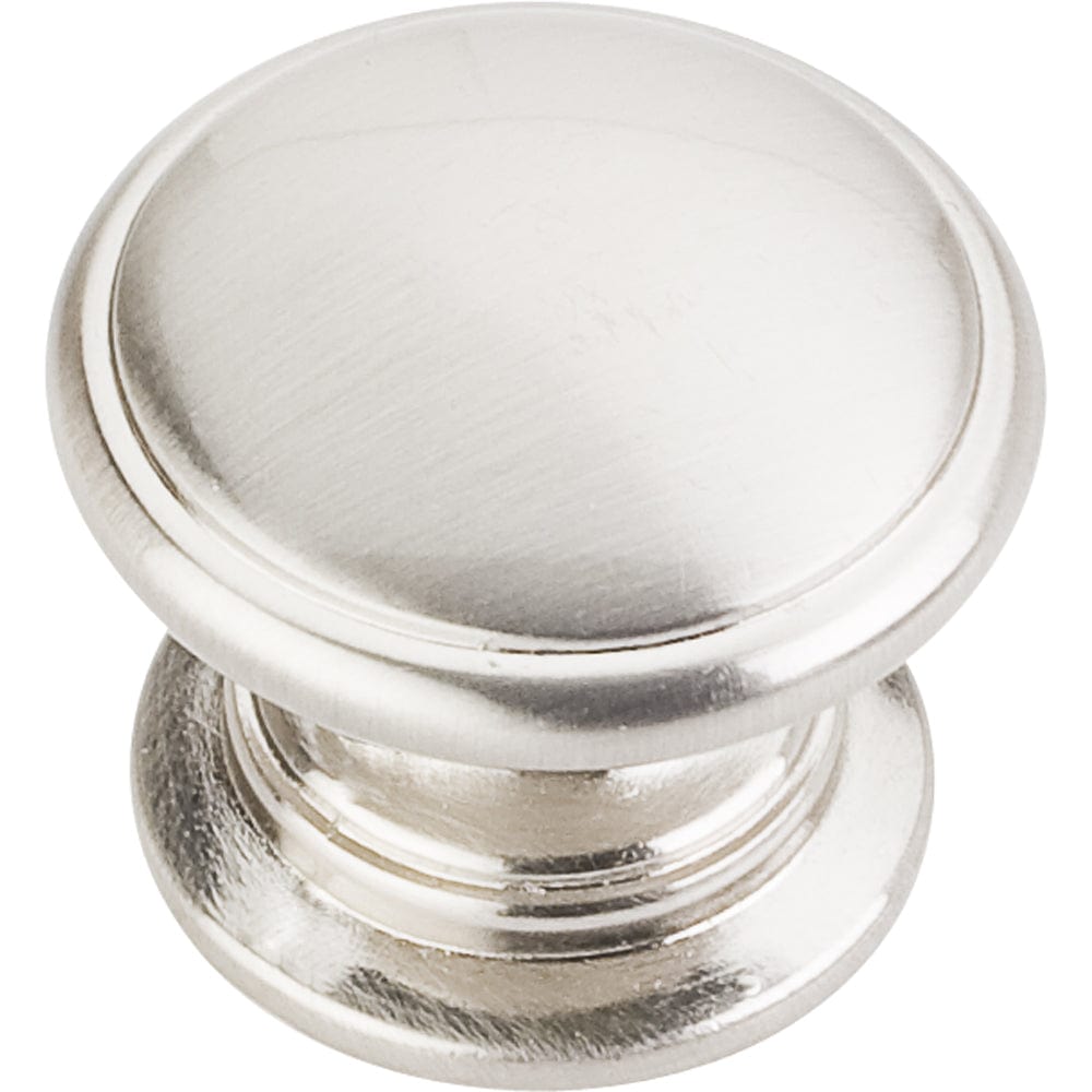 Durham Knob, 1-1/4" Dia.,  Satin Nickel
