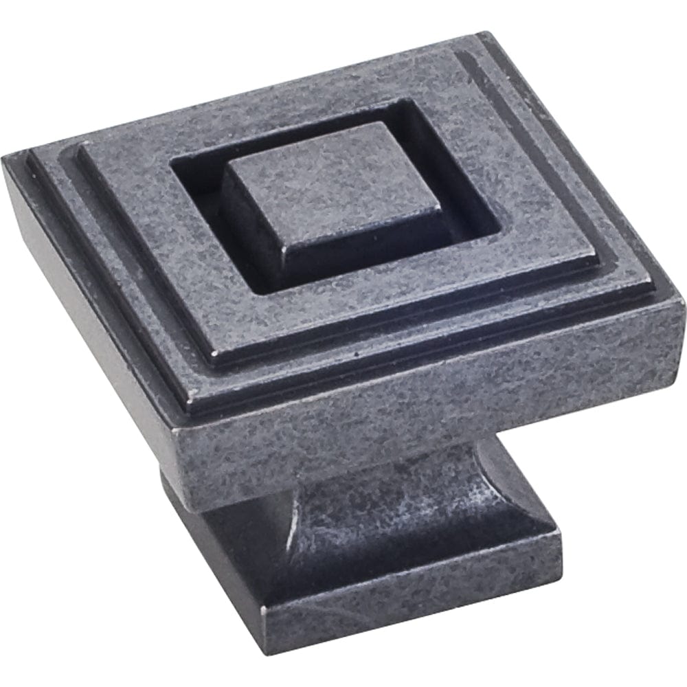 Delmar Large Knob, 1-1/4" O.L., Gun Metal
