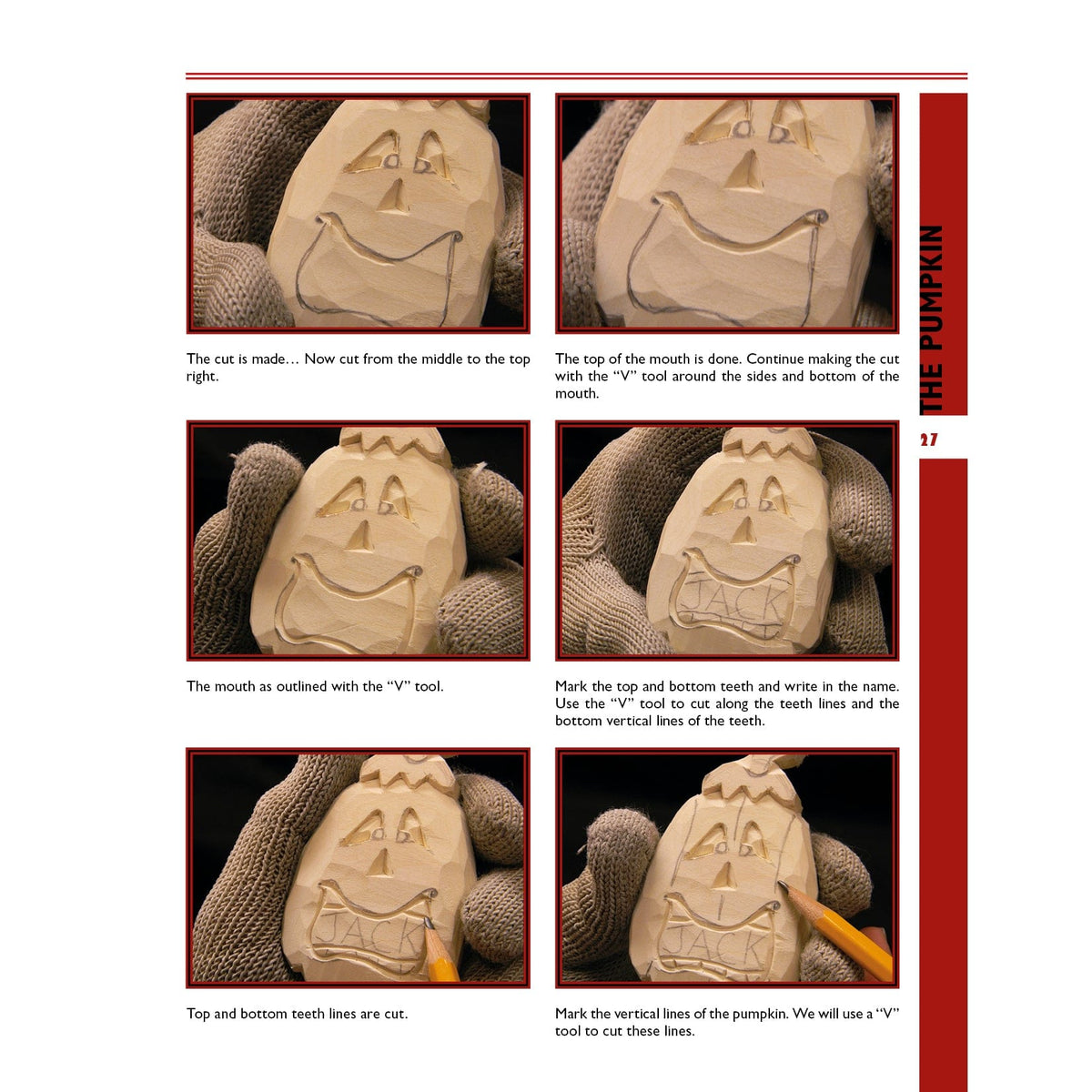 Carving Caricature Nametags