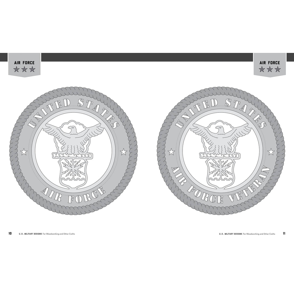 U.S. Military Designs for Woodworking and Other Crafts
