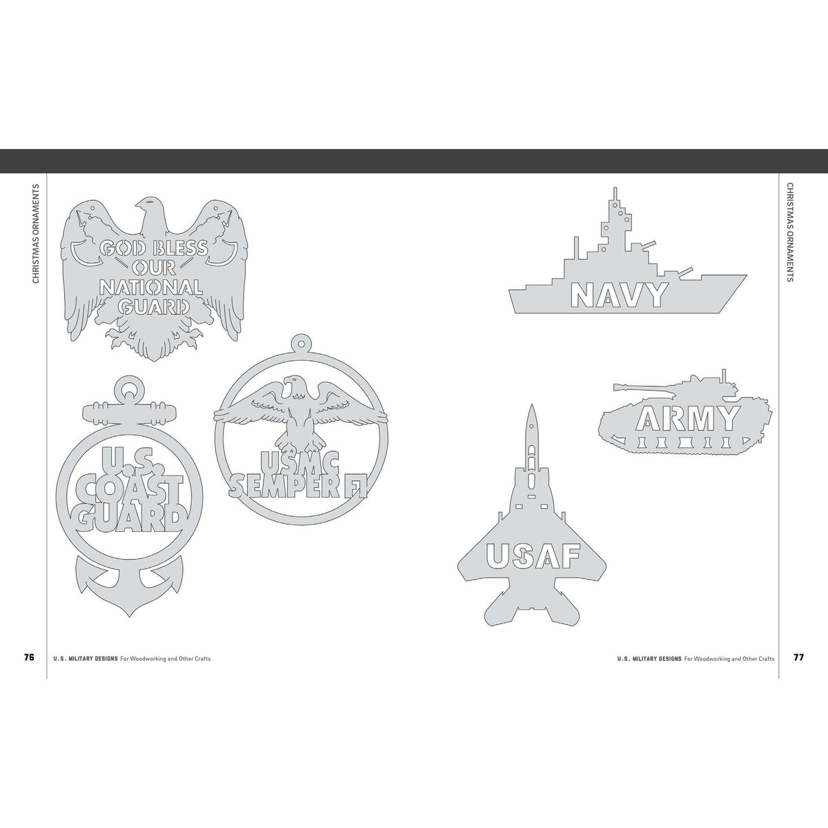 U.S. Military Designs for Woodworking and Other Crafts