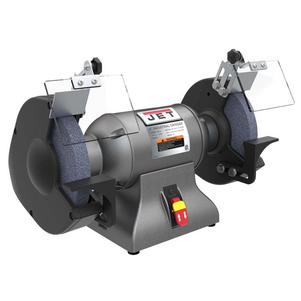 8" Industrial Bench Grinder - 1 HP