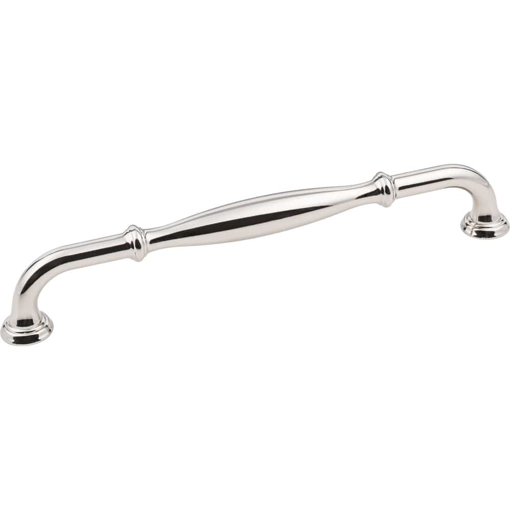 Tiffany Pull, 192 mm C/C, Polished Nickel