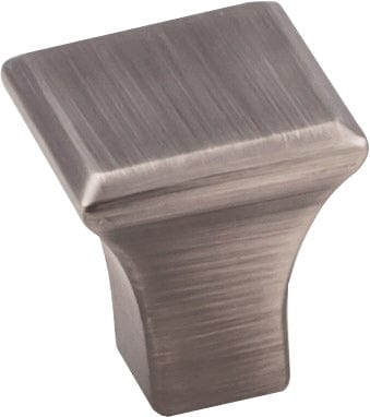 Marlo Small Knob, 7/8" O.L., Brushed Pewter
