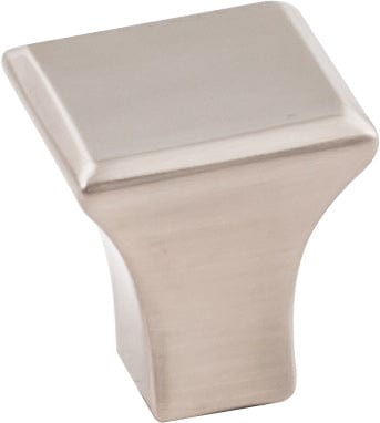 Marlo Small Knob, 7/8" O.L., Satin Nickel