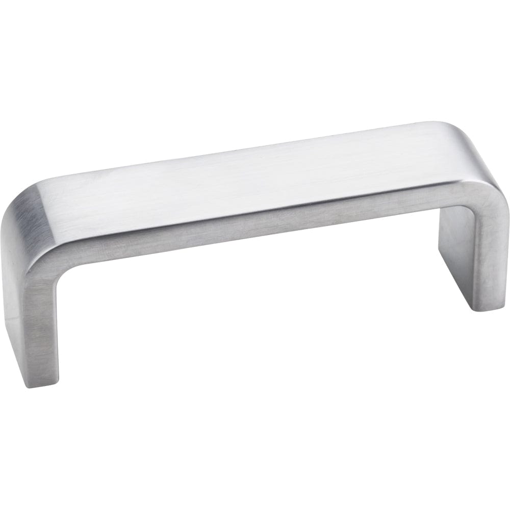 Asher Pull, 3" C/C, Brushed Chrome