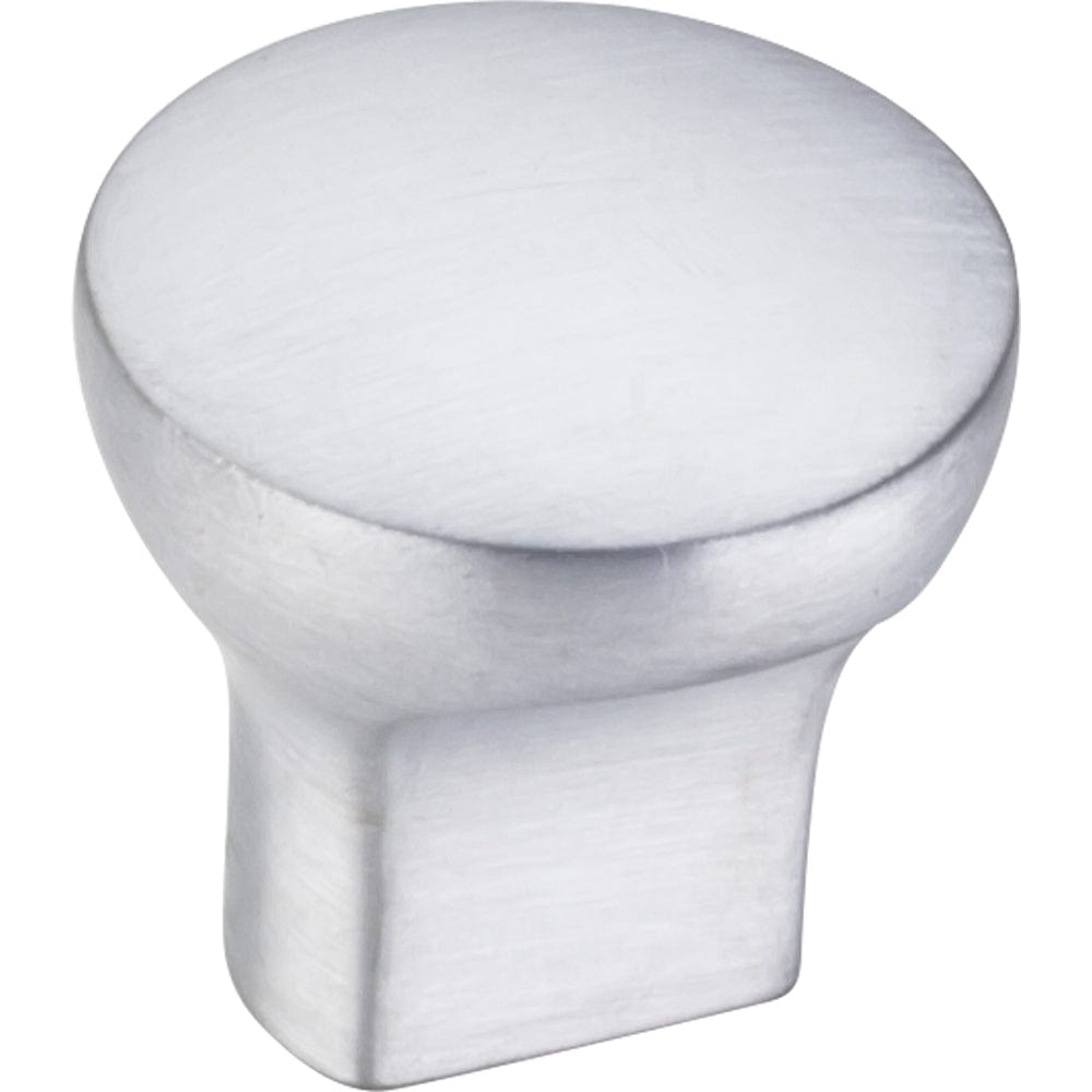 Brenton Knob 1" Dia  Brushed Chrome