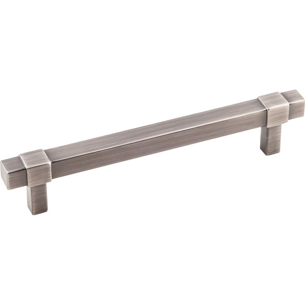 Zane Pull, 128 mm C/C, Brushed Pewter