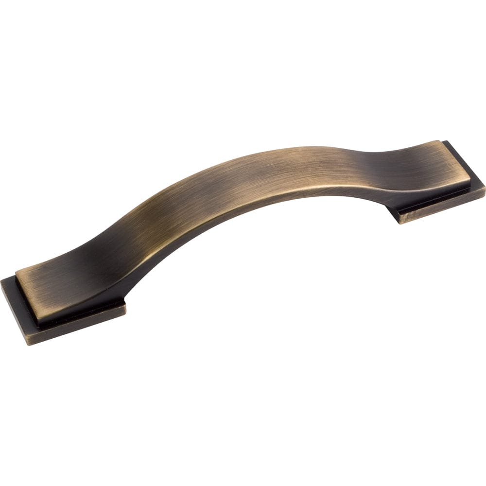 Mirada Pull, 96 mm C/C, Antique Brushed Satin Brass