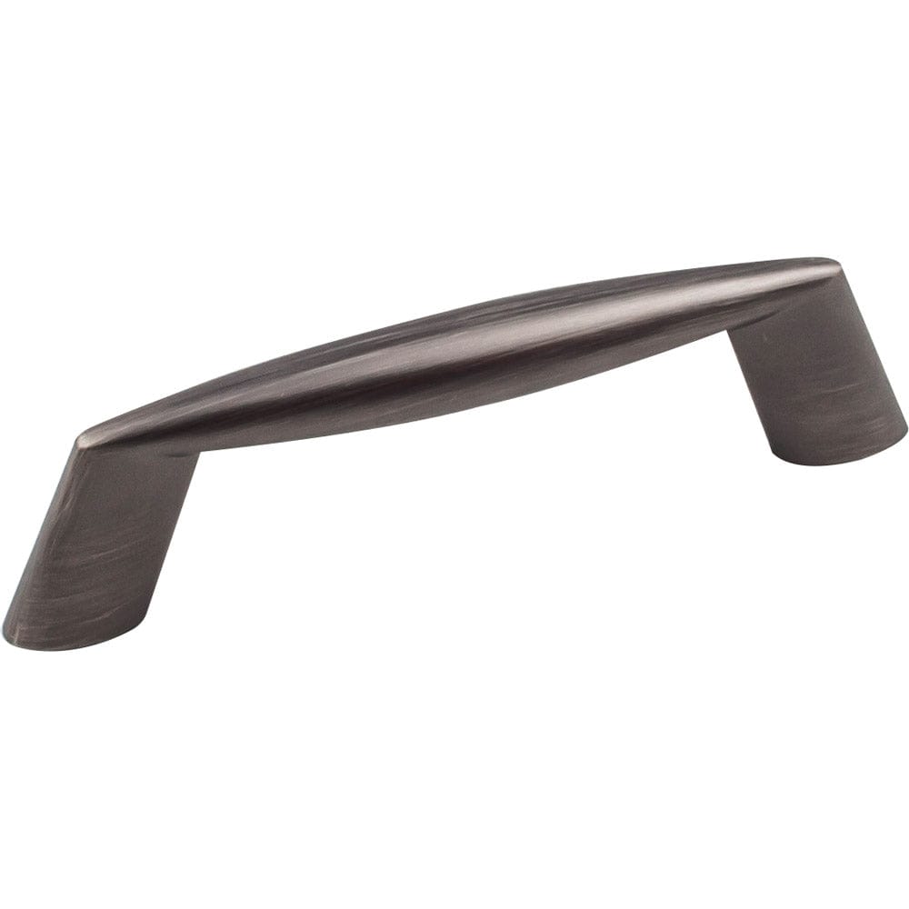 Zachary Pull, 3" C/C, Brushed Pewter