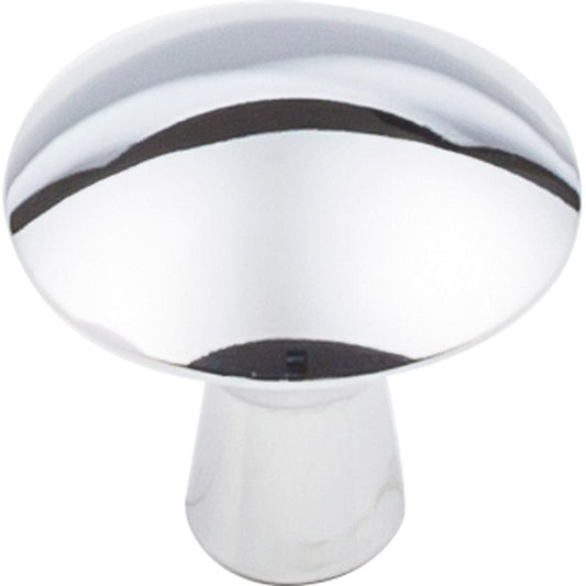 Zachary Knob, 1-1/16" Dia Polished Chrome
