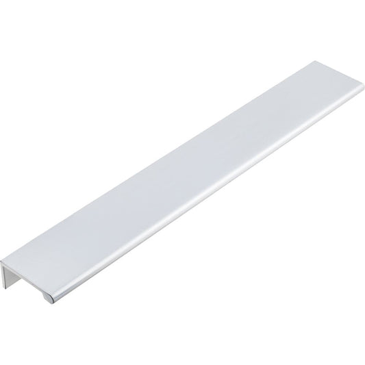 Edgefield Tab Pull, 114 mm C/C, Brushed Chrome