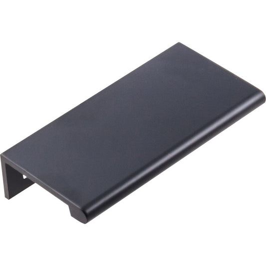 Edgefield Tab Pull, 60 mm C/C, Matt Black/Black