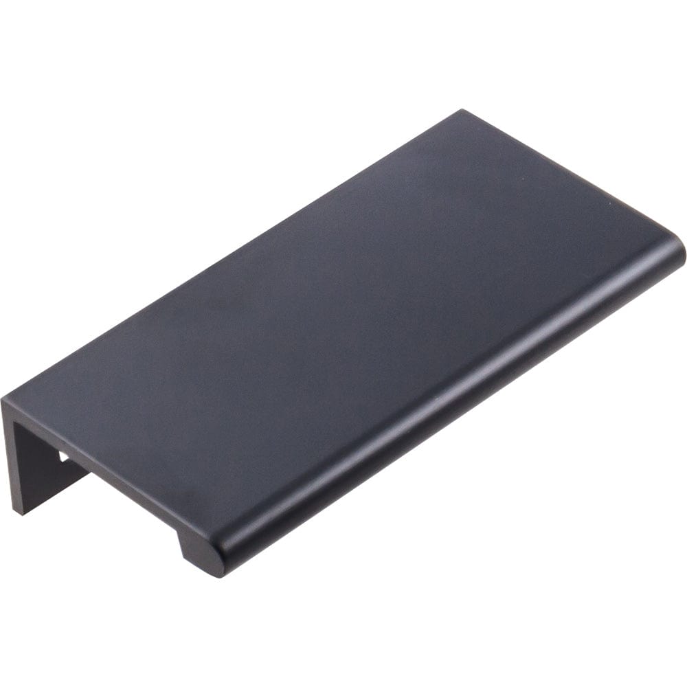 Edgefield Tab Pull, 60 mm C/C, Matt Black/Black