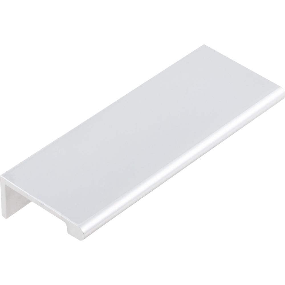 Edgefield Tab Pull, 76 mm C/C, Polished Chrome