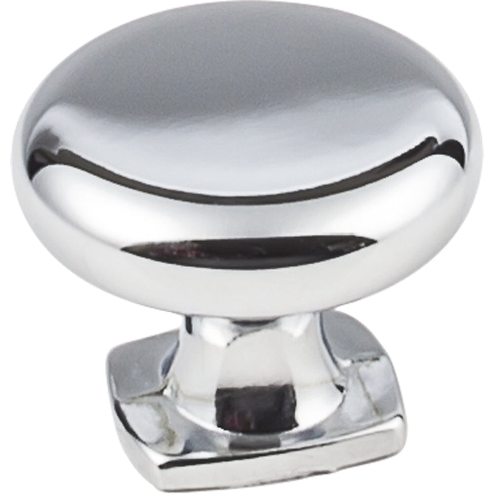 Belcastel 1 Knob, 1-3/8" Dia.,  Polished Chrome