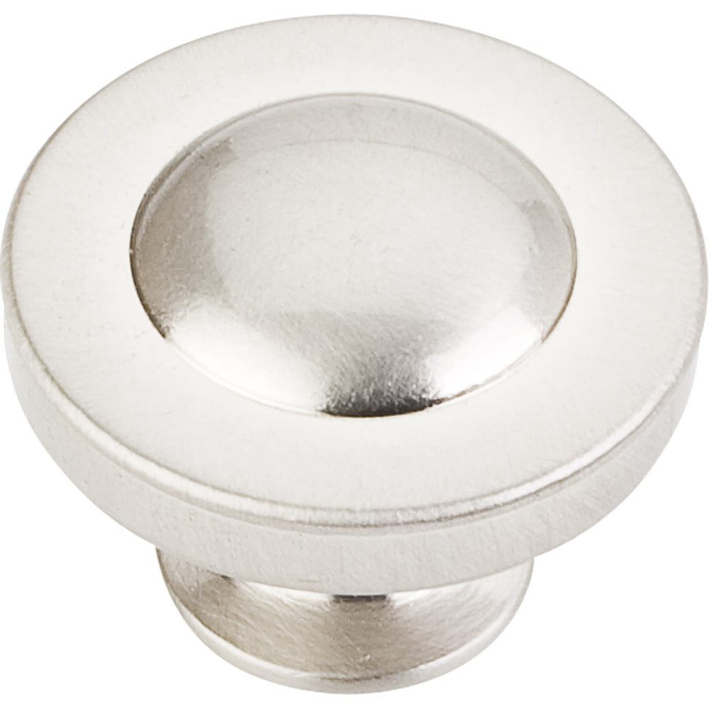 Cordova Knob, 1-1/4" Dia.,  Satin Nickel