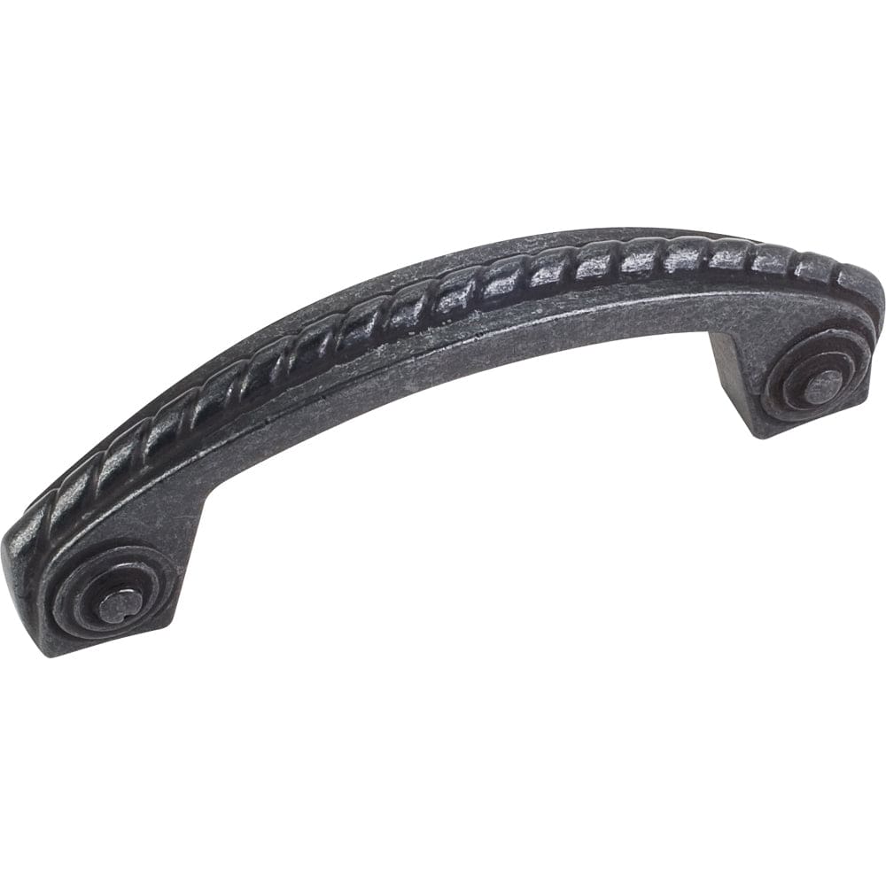 Rhodes Pull, 3" C/C, Gun Metal