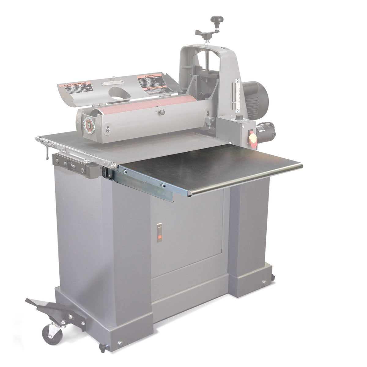 Folding Infeed/Outfeed for 25-50 SuperMax Drum Sander