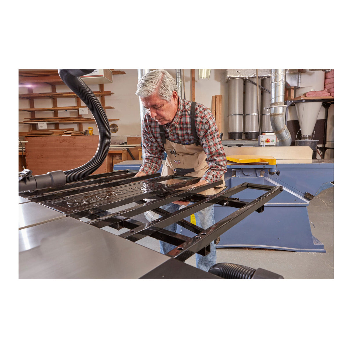 Folding Outfeed Table